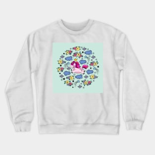 Unicorns 087 (Style:2) Crewneck Sweatshirt